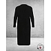 KAFFE CURVE Vest Lang Black Deep